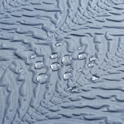 36x72 Small Stall Shower Curtain, Ombre Fog Blue Embossed Half Bath Curtain - color: Ombrefogblue, size: 36"W x 72"L (Pack of 1)