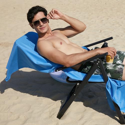 Rainleaf Microfiber Towel Quick Dry Camping & Travel & Gym Towel. Compact | Super Absorbent, Lightweight, Fast Drying. Suitable for Beach, Bath, Backpacking, Hiking, Swim.