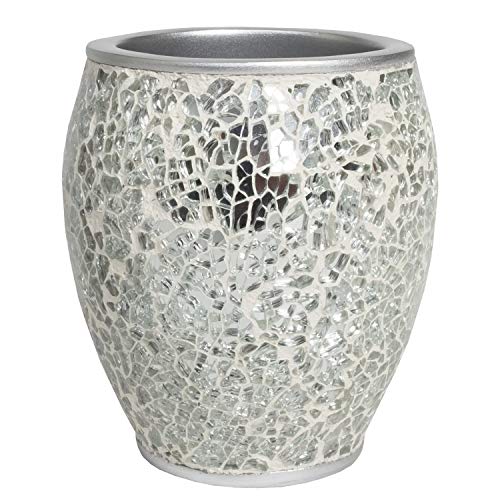 Sweet Home Collection Bathroom Accessories Sets Unique Collections Modern Classic Contemporary Decorative Beautiful Designs Bath Shower Tub Décor, Tumbler, Glamour (Pack of 1) - size: Tumbler (1 Piece) - Glamour