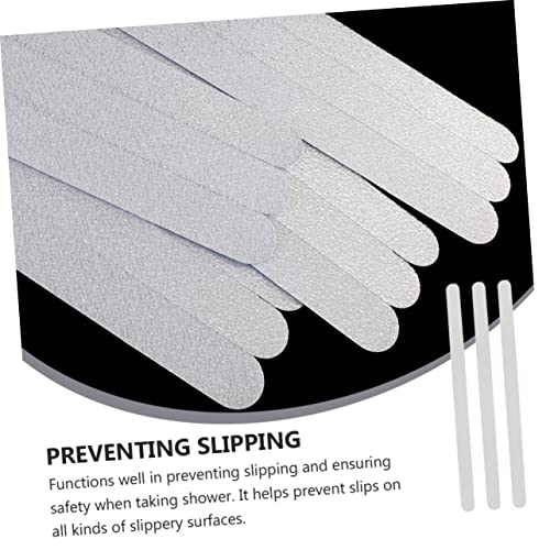 Zerodeko Anti-Slip Bathroom Tape Waterproof Non-Slip Strips 42Pcs Self-Adhesive Anti-Skidding Stickers for Bathtubs and Showers