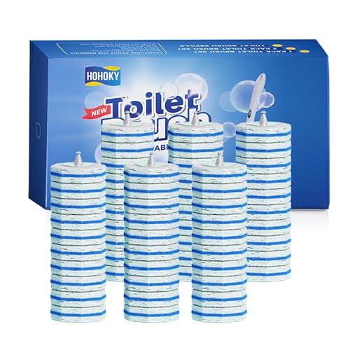 60pc Refills Disposable Toilet mats Brush Cleaning System, Toilet Cleaning Brush, 60 Replacement Brush Heads, No Handle or Base，Toliet Refills,Toilet Bowl Clean Refill Pads,Toilet Scrubber Refill - style: 60 refflls（Without handle）