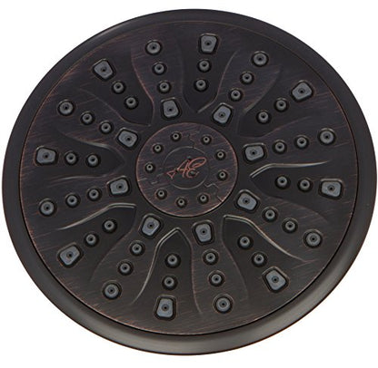 Luxury Rain Shower Head - 2.5 GPM - Oil-Rubbed Bronze | 9 Inch Large, High Flow, Overhead Rainfall Showerhead With Self-Clean Nozzles, Easy Install, Adjustable Brass Ball Joint - color: Oil Rubbed Bronze, size: 2.5 GPM