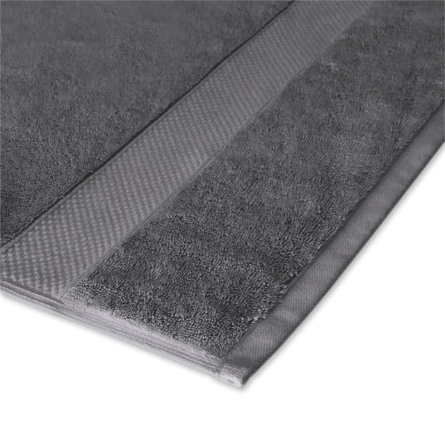 Maisonette Loft Egyptian Cotton Turkish Hand Towels - Soft, Absorbent Washcloths for Face - Ideal Quick Dry Small Towel Wash Cloth Set for Bathroom - (13" x 13", 6 Pack) - Grey - color: Grey, style: Washcloths Set of 6