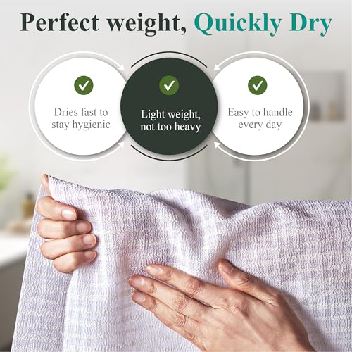 Korean Exfoliating Washcloth 2-Pack – Exfoliating Shower Towel/Body Scrub Cloths for Deep Cleansing & Dead Skin Removal (Fresh Green – Value Set) - color: Green2