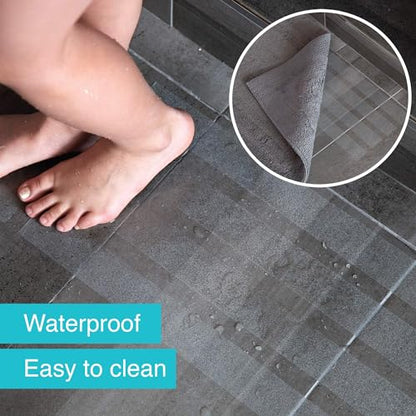 LifeGrip Anti Slip Transparent Anti Slip Tape, 6 inch by 38 feet, Non-Slip Traction Grip Tape to Tubs, Boats, Stairs, Clear, Soft, Comfortable for Bare feet (6" X 38') - size: 6" X 38'