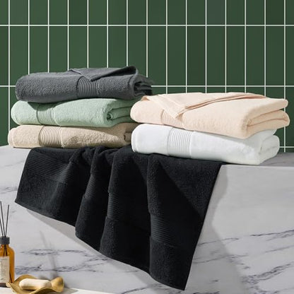 Ted Baker 4-Pack Cotton Washcloth Set Soft Highly Absorbent 13 x 13 Sage - color: Sage, size: Washcloth Set - 4 Piece