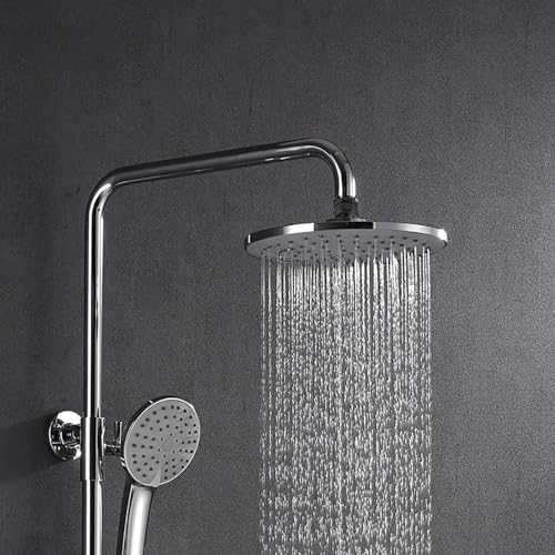 Shower Head Swivel Ball Adapter, Solid Brass Adjustable Shower Arm Connector, Polished Chrome Finish (Black) - color: Black