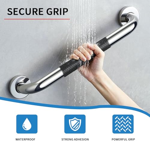 Textured Grip Tape, 1IN x 10FT Strong Anti Slip Rubber Tape, Waterproof & Heat Resistant with High Adhesion for Tools, Gym Equipment, Bicycle Handlebars and Slippery Surfaces (Black) - color: Black, size: 1IN x 10FT