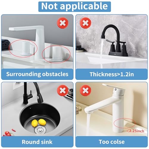 24inch Sink Splash Guard Mat Green Dish Drying Mats Kitchen Sink Non-Slip | Sink Water Splash Guard Behind Faucet Countertop Protect Kitchen Sink Splatter Screen Faucet Air Drying Mat - color: Green