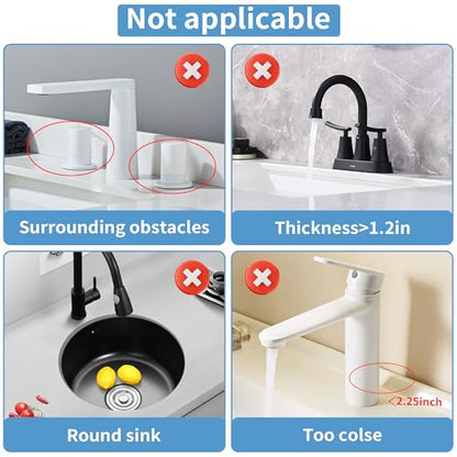 24inch Silicone Splash Guard Kitchen Sink Gray Dish Drying Mats Non-Slip | Sponge Holder Bathroom Countertop Protect Kitchen Sink Splatter Screen Faucet Air Drying Mat Drip Catcher Tray - color: Gray