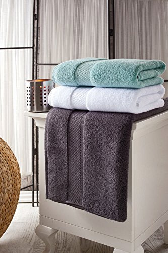 BAGNO MILANO Turkish Towels Hotel-Spa Towel Set, 100% Turkish Cotton | Ultra Soft Plush Absorbent Towels Set (Cream, Bath Towel Set of 2) - color: Cream, size: Bath Towel Set of 2