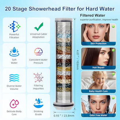 Metal 12" Rain Showerhead with 10-Spray Handheld, Easy Reach 4-way Diverter | NSF/ANSI/CAN 372 Certified, Chrome, High Pressure Shower Head with Pause Mode, 71" Stainless Steel Hose/12" Extension Arm - color: Chrome, style: Square 12"
