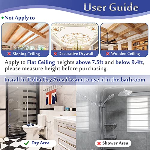 Transfer Pole Security Grab Bar Floor to Ceiling Bed Pole for Elderly Disabled Standing Aids Toilet Safety Rails Heavy Duty Handle Handicap Medical Freestanding Pole Adjustable Transfer Support Bar