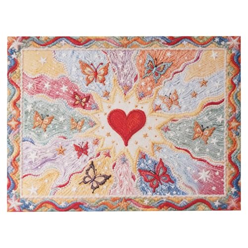 Dish Drying Mat Absorbent Coffee Mat Rubber Backed Soft Silicone Kitchen Drying Mat for Kitchen Bathroom Coffee Bar (Colorful Heart Patchwork, 16 x 24 Inches) - color: Colorful Heart Patchwork, size: 24" x 16"