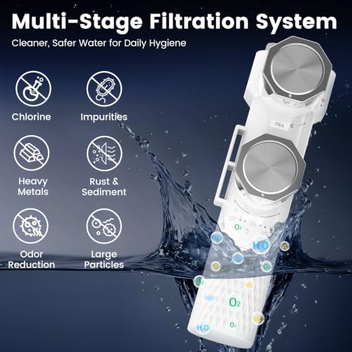 FEELSO Bidet Attachment for Toilet with Filter, Hot & Cold Toilet Bidet | Ultra-Slim & Non-Electric Bidet Sprayer, Self-Cleaning Dual Nozzle (Frontal/Rear Wash), Adjustable Water Pressure - style: Hot&Cold