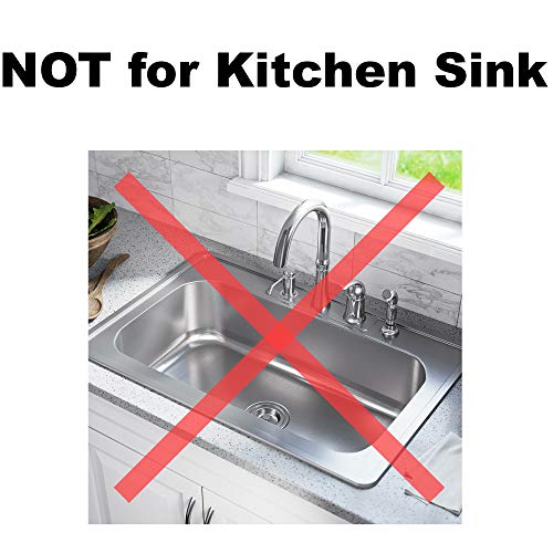 2 Pack - 2.25" Top / 1" Basket- Sink Strainer Bathroom, Utility, Slop, Laundry, RV and Lavatory Sink Drain Strainer Hair Catcher. Stainless Steel - Hilltop Products