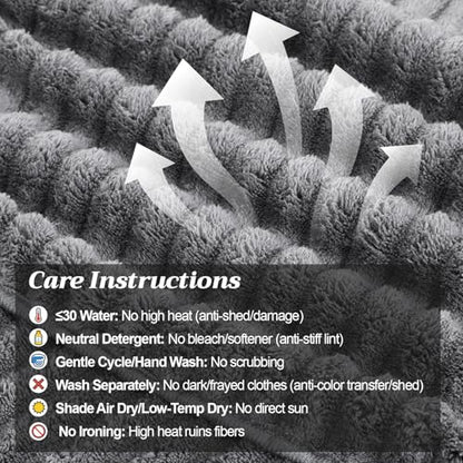 4 Pcs Extra Large Bath Towel 40x80'',Neutral Earth Styles - color: Neutral Earth Styles