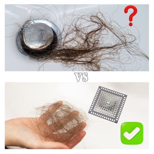 Shower Drain Hair Catcher Square,Shower Hair Drain Catcher Square