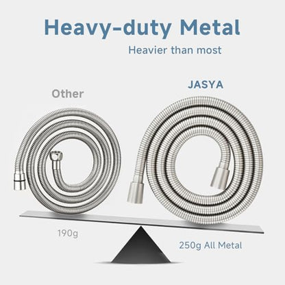 48 Inches 304 Stainless Steel Shower Hose Extra Long For Bidet | Explosion Proof Anti Winding Bidet Hose,Used In Showerhead,Bidet,Bathing,Toilet,4ftFlexible RV Shower Hoses Replacement - color: Brushed Nickel, size: 48 Inches