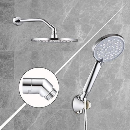 135 degrees Shower Head Elbow Adapter, Shower Arm Elbow Adapter for Wall mounted Shower or Hand Shower, Chrome - style: 135 degrees