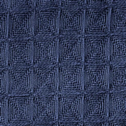 UCHINO Waffle Twist Cotton Hand Towel Absorbent Quick Dry 20x30 Indigo 1 Pc - color: Indigo, size: Hand Towel