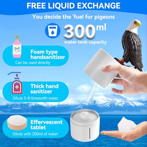 Bald Eagle Automatic Foam Soap Dispenser for Bathroom Kitchen - color: Bald Eagle