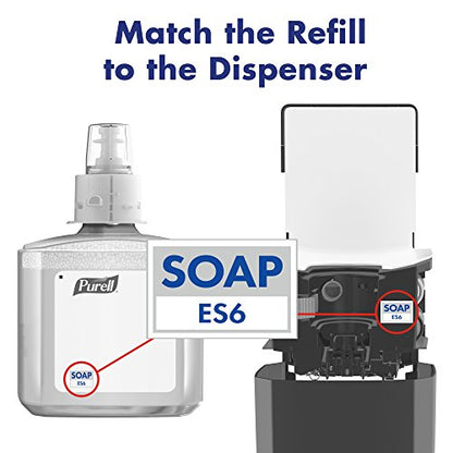 Purell ES6 Automatic Hand Soap Dispenser, Graphite, 1200 mL - 6434-01