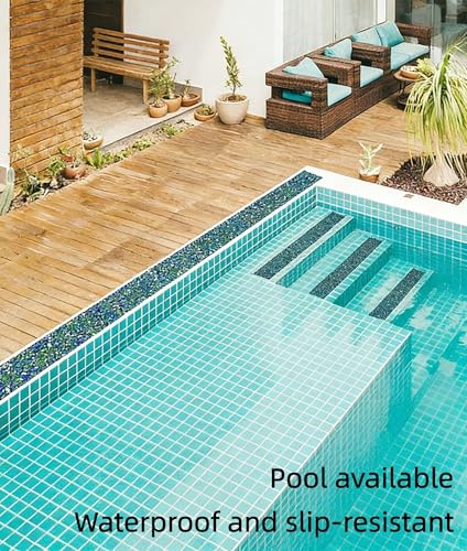 ONTWIE Rubber Anti Slip Tape, 1.97 in x 16.4ft, Pool Rubber Grip Tape | Heavy Duty Anti Slip Tape, Outdoor/Indoor Use, Safety Anti-Slip Tape for Stair Tread Traction, Pool,Trail, Bathroom Stair