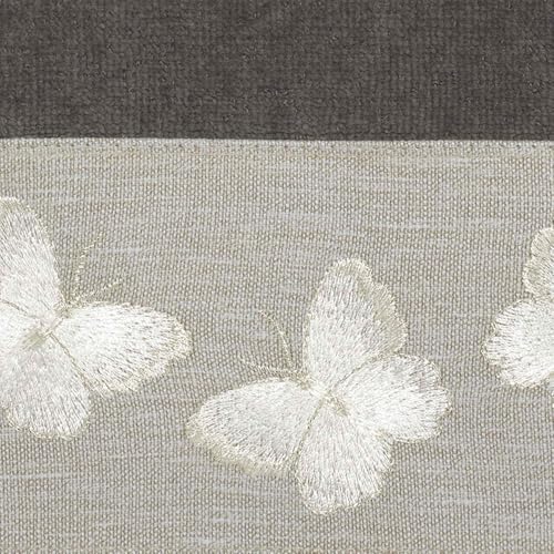 Avanti Linens - Fingertip Towel, Soft & Absorbent Cotton Towel (Yara Collection, Granite)