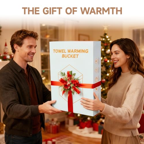 38L Foldable Towel Warmer for Bathroom, Home & Spa, Large Capacity for Oversized Towels, Blankets & Robes, 4 Temp Modes, Auto Shut-Off Timer, Perfect Spa Gift for Loved Ones