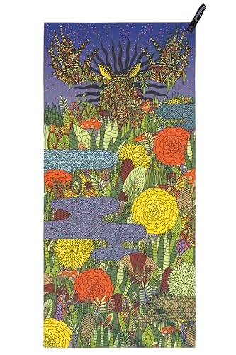 PackTowl Personal Ultralight Microfiber Camping and Travel Towel, Mystic Moose Print, Body - color: Mystic Moose, size: Body - 25 x 54 Inch