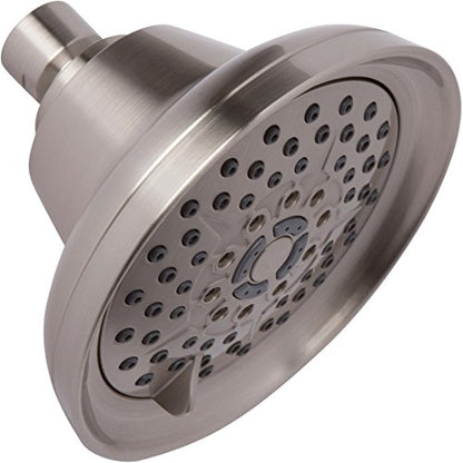 Massage Shower Head With Mist - 1.8 GPM - Brushed Nickel | High Pressure Boosting, 6 Function Adjustable Massaging Rainfall Showerhead For Low Flow Baths With Water Saving Nozzles - color: Brushed Nickel, size: 1.8 GPM