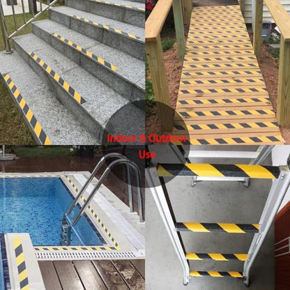 Anti Slip Traction Tape 4 Inch x 35 Ft, Heavy Duty Grip Tape | Safety Non Slip Roll Waterproof Caution for Outdoor Stairs Step Treads Floors, Industrial Use - size: 4 Inch x 35 Ft