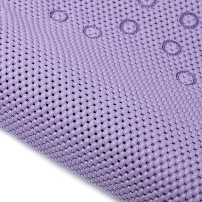 Bathtub Mat Non Slip 36” X 17” Purple Shower Mat Soft Foam Bath Mats for Bathroom Tub, Bathtub Mat with Drain Holes, Suction Cups, Shower Mat Non Slip - color: P-purple