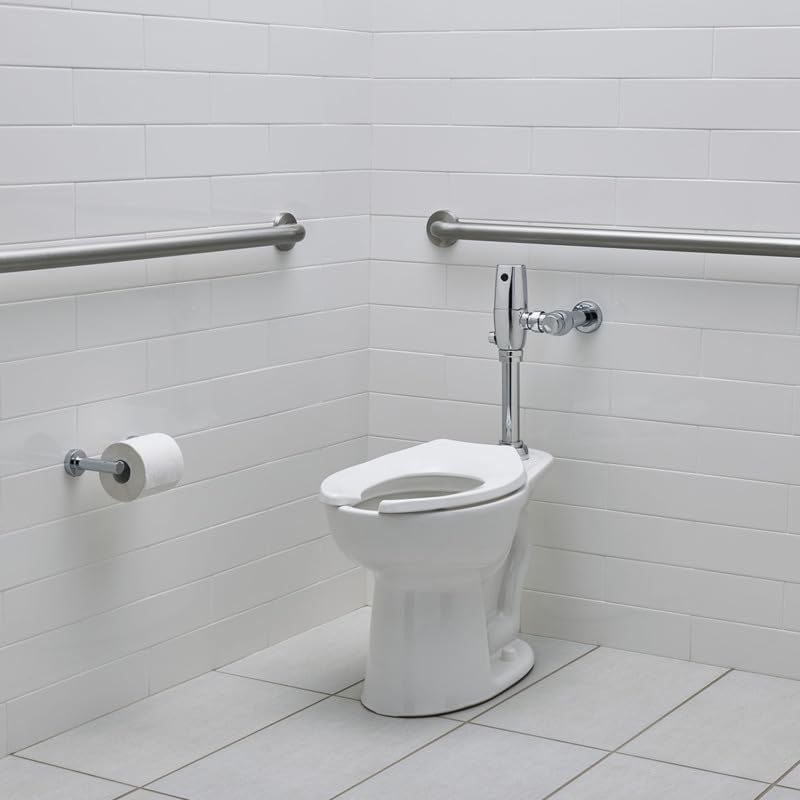 American Standard 5901100SS.020 Heavy-Duty Commercial Elongated Toilet Seat, White