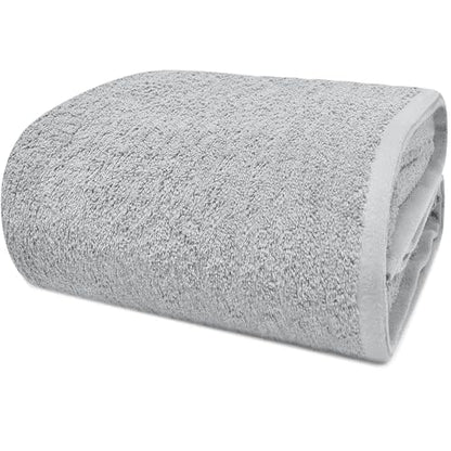DAN RIVER Pack of 1 Bath Sheet 40x80 Inches, Extra Large Oversized Bath Towels, Thick Absorbent Hotel Bath Towels - Highrise - color: Highrise