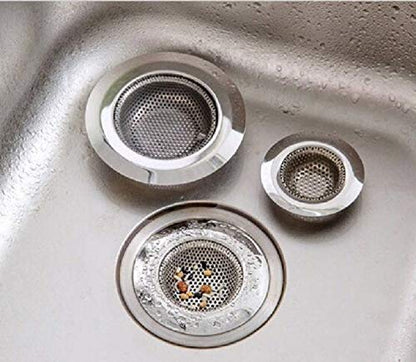 Hair Catcher Shower Drain(3 Pack), Bathtub Drain Cover, Sink Tub Drain Stopper, Sink Strainer for Kitchen and Bathroom, Hair Stopper for Bathtub Drain Cover Size from 2.13'' to 4.5''.