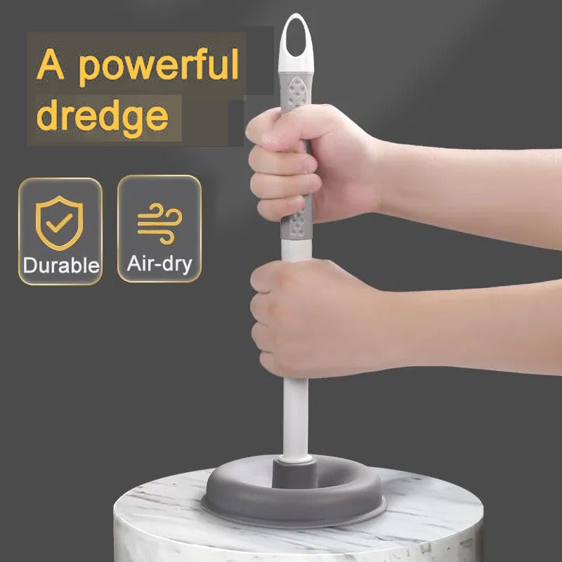 Toilet Plunger Bowl Brush 4 in 1 Combo with Holder Keep Your Bathroom Spotless and hygienic with Our Toilet Bowl Brush (Set of 1) Number of Item 4