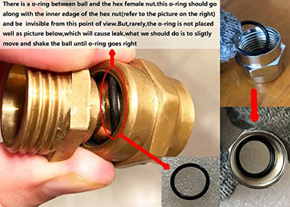 shower head Swivel ball adapter,hand shower rotate povit shower arm extension connector,ORB/oil rubbed bronze