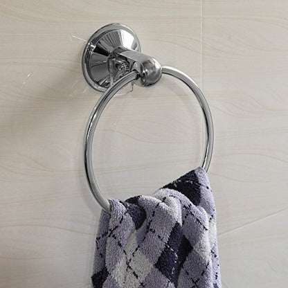 Hotel Spa AquaCare Series Insta-Mount Towel Ring