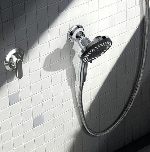 Magnetic Shower Head Holder for BOZYBO 460311 Shower Head Combo - color: Silver