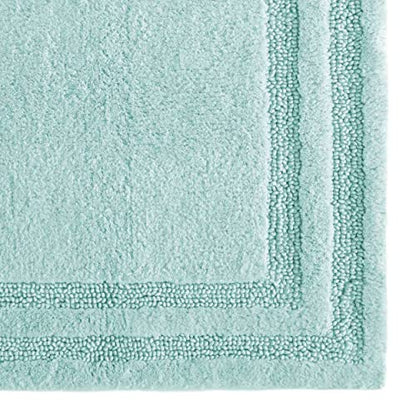 Tommy Bahama - Bathroom Rugs, Cotton Bath Mat, Highly Absorbent, Coastal Inspired Design (Isla Turquoise, 2 Piece) - color: Turquoise, size: 17 x 24 inches, 21 x 34 inches