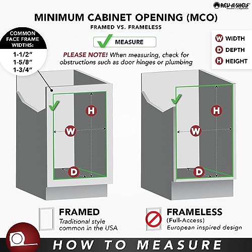 REV-A-Shelf Silver Polymer Trim-to-Fit Drip Tray for 27" - 30" Sink Base Cabinets - color: Silver, size: 28.5" x 23.3" x 0.8"