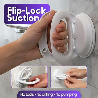 Safe-er-Grip Traveler Suction Cup Balance Assist Bar for Bath and Shower | Traveler suction cup balance assist bar provides portable support for tubs and showers at home, hotels and while traveling. - size: 1 Count (Pack of 1)