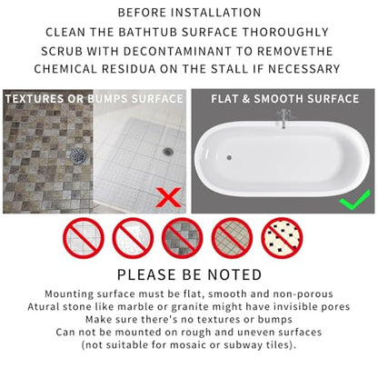 Yimobra Non Slip Bathtub Mat 40 x 16 Inch, Extra Long Shower Mat with Drain Holes, Machine Washable Baby Bath Mats, Strong Suction Cups for Bathroom Floor, Snow - color: Snow