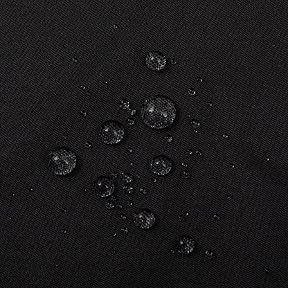 ALYVIA SPRING Waterproof Fabric Shower Curtain Soft Hotel Quality - 3 Magnets at Bottom, Premium Black Shower Curtain Liner for Bathroom, Light-Weight Cloth & Washable - 72x72, Black - color: Black, size: 72"W x 72"L (Pack of 1)