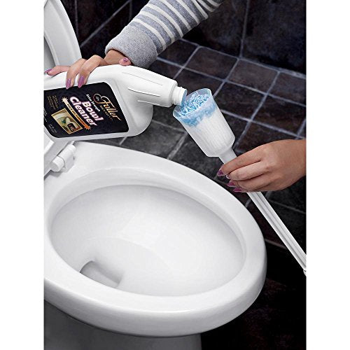 Fuller Brush Toilet Bowl Swab with Extra Strength Bowl Cleaner – Scratch-Free Toilet Bowl Cleaning, Long Handle, Deep Cleaning Under Rim - size: 1 Pack with Bowl Cleaner