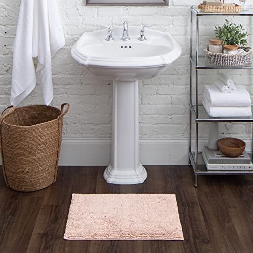 Mohawk Home Classic Cotton Ii Blush 1' 9" x 2' 10" Bath Mat - color: Blush Pink, size: 1'9" x 2'10" (Rectangular)