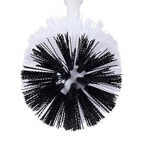 Fuller Brush Toilet Bowl Brush in Caddy Set – 16-Inch Long Handle – Heavy Duty Dome Tufted Bristles, Rubberized Non-Slip Grip, Bathroom, Rim, Trap Cleaner (Pack of 1) - size: 16" Bowl Brush
