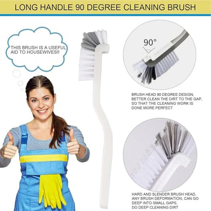 18Pcs Crevice Gap Cleaning Brush,Door Window Track Groove Corner Crevice Cleaning Brushes for Cleaning Window Grooves, Bathroom, Toilet Corner, Kitchen, Faucet, Sink - size: 18Pieces